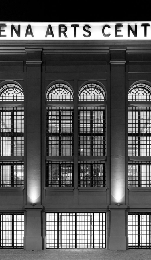 art center entrance